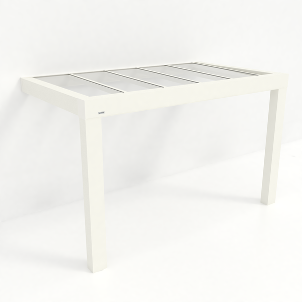 Kastrex Premium Veranda Aluminium - Luxe Buitenruimte met Glazen Dak - Gratis Montage – Wit
