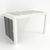 Kastrex Premium Tuinkamer Aluminium - Luxe Buitenruimte met Privacy Glas - Gratis Montage – White