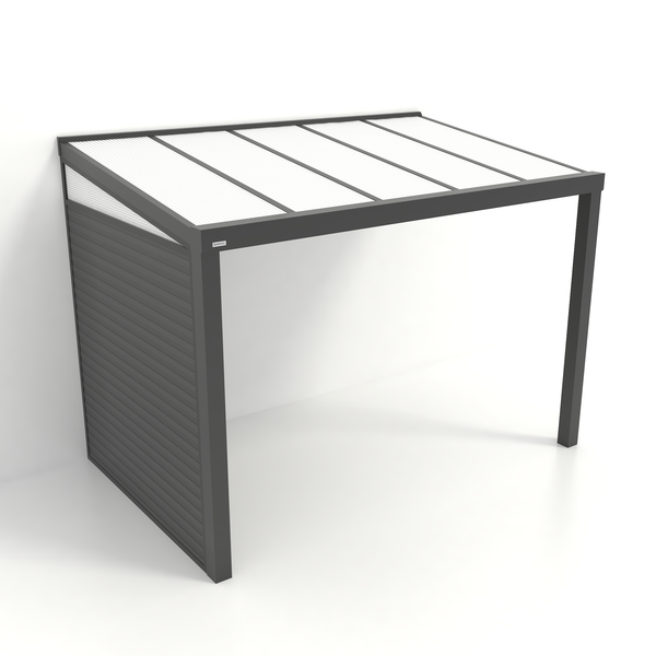 Kastrex Veranda Aluminium – Luxe Buitenleven- Gratis Montage - Antraciet