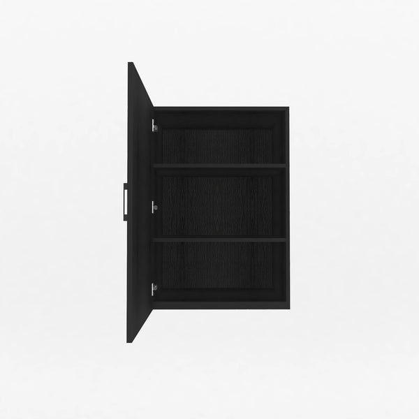 Wasmachinekast 1 delig - 67x90x67cm – Zwart Eiken