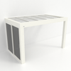 Kastrex Premium Tuinkamer Aluminium - Luxe Buitenruimte met Privacy Glas - Gratis Montage – White