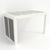Kastrex Premium Tuinkamer Aluminium - Luxe Buitenruimte met Privacy Glas - Gratis Montage – White