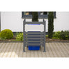 Kastrex Container Conversion Cabinet - For 1 Bin - Weatherproof & Maintenance-free - Coated Steel