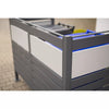 Kastrex Container Conversion Cabinet - For 1 Bin - Weatherproof & Maintenance-free - Coated Steel