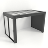 Kastrex Premium Tuinkamer Aluminium - Luxe Buitenruimte met Glazen Dak - Gratis Montage – Antraciet