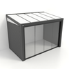 Kastrex Tuinkamer Aluminium - Luxe Buitenruimte met Polycarbonaat Dak - Gratis Montage - Antraciet