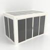 Kastrex Premium Tuinkamer Aluminium - Luxe Buitenruimte met Privacy Glas - Gratis Montage – White