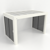 Kastrex Premium Tuinkamer Aluminium - Luxe Buitenruimte met Privacy Glas - Gratis Montage – White