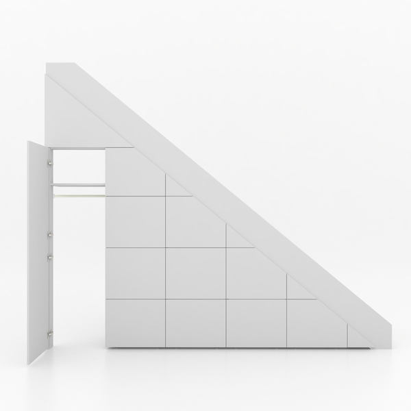 Trapkast Recht met 10 Lade 250-320cm