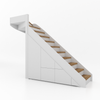 Trapkast Draai boven met 3 Lade 150-200cm