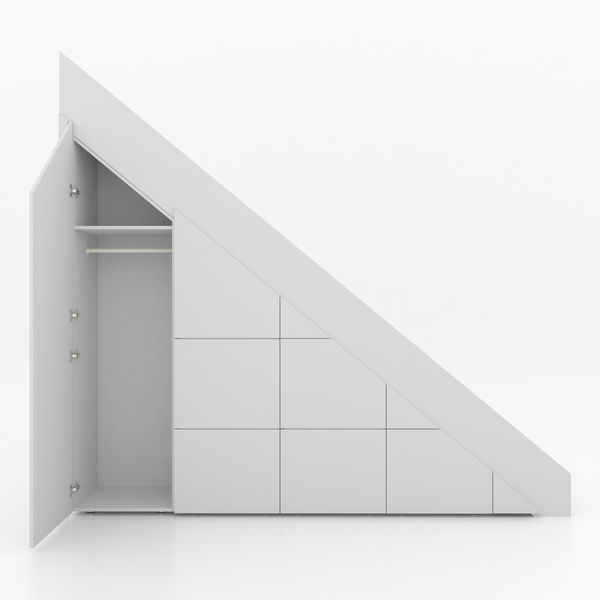 Trapkast Recht met 6 Lade 200-250cm