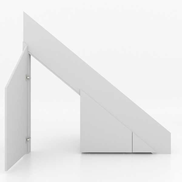 Trapkast Recht met 1 Lade 100–150cm