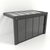 Kastrex Premium Tuinkamer Aluminium - Luxe Buitenruimte met Privacy Glas - Gratis Montage – Antraciet