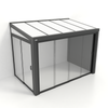 Kastrex Tuinkamer Aluminium - Luxe Buitenruimte met Polycarbonaat Dak - Gratis Montage - Antraciet