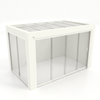 Kastrex Premium Terrasoverkapping Aluminium - Luxe Buitenruimte met Glazen Dak - Gratis Montage – Wit
