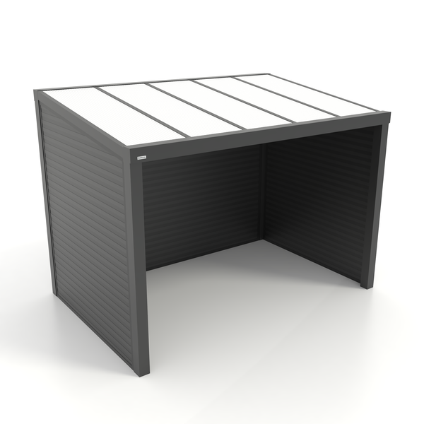 Kastrex Terrasoverkapping Aluminium – Luxe Buitenleven– Gratis Montage - Antraciet