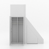 Trapkast Draai boven met 1 Lade 50-100cm Large
