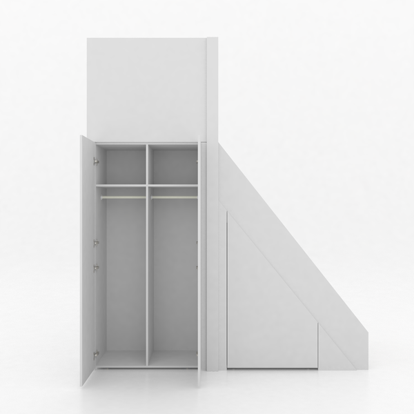 Trapkast Draai boven met 1 Lade 50-100cm Large