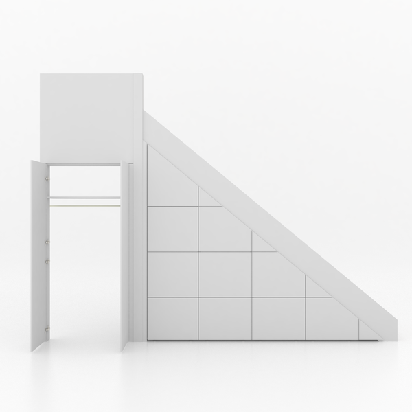 Trapkast Draai boven met 10 Lade 250-320cm
