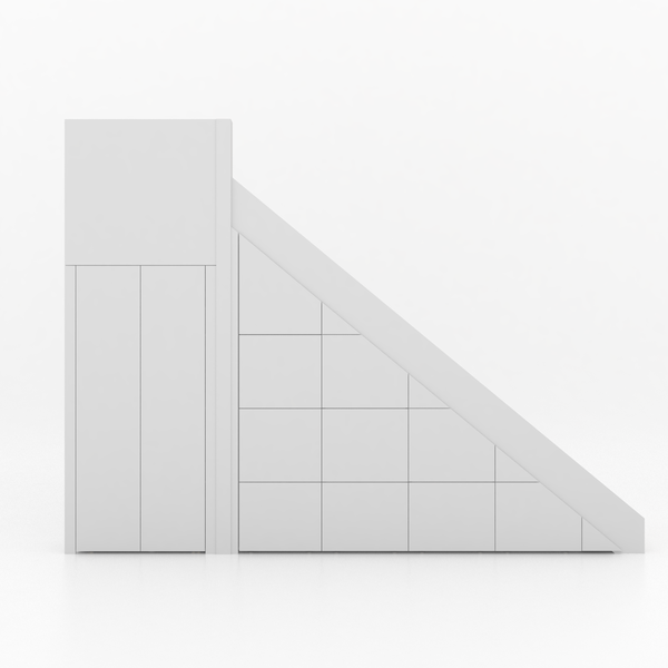 Trapkast Draai boven met 10 Lade 250-320cm