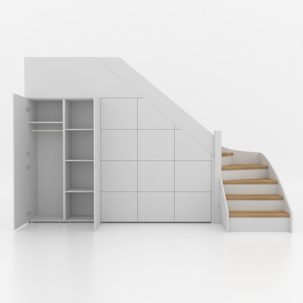 Trapkast Draai Onder met 11 Lade 250-320cm