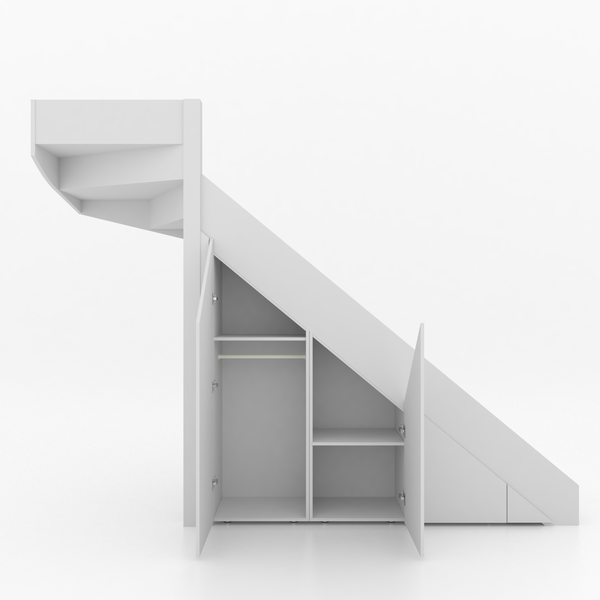 Trapkast Draai boven met 1 Lade 150-200cm
