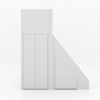 Trapkast Draai boven met 1 Lade 50-100cm Large