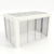 Kastrex Premium Terrasoverkapping Aluminium - Luxe Buitenruimte met Glazen Dak - Gratis Montage – Wit