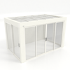Kastrex Premium Terrasoverkapping Aluminium - Luxe Buitenruimte met Glazen Dak - Gratis Montage – Wit