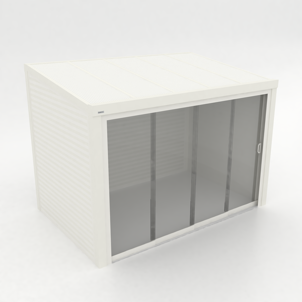 Kastrex Terrasoverkapping Aluminium – Luxe Buitenleven – Gratis Montage - Wit