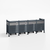 Kastrex Container Conversion Cabinet - For 1 Bin - Weatherproof & Maintenance-free - Coated Steel
