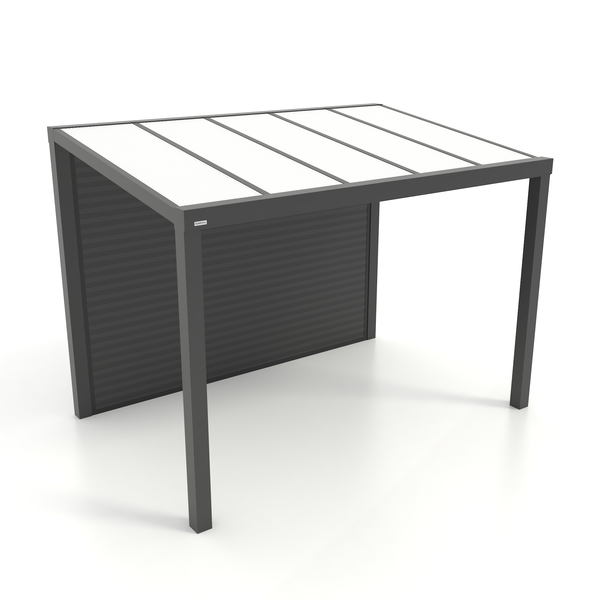 Kastrex Terrasoverkapping Aluminium – Luxe Buitenleven– Gratis Montage - Antraciet