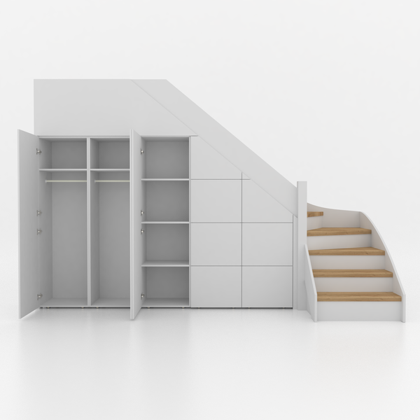 Trapkast Draai Onder met 7 Lade 250-320cm