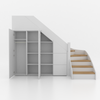 Trapkast Draai Onder met 3 Lade 200-250cm