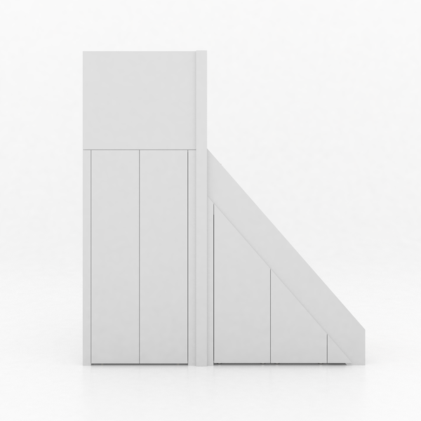 Trapkast Draai boven met 1 Lade 100-150cm Large