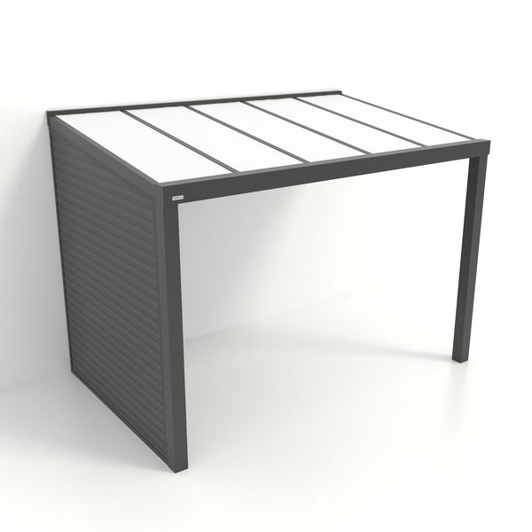 Kastrex Veranda Aluminium – Luxe Buitenleven- Gratis Montage - Antraciet