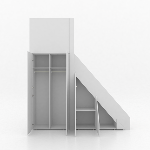 Trapkast Draai boven 100-150cm Large