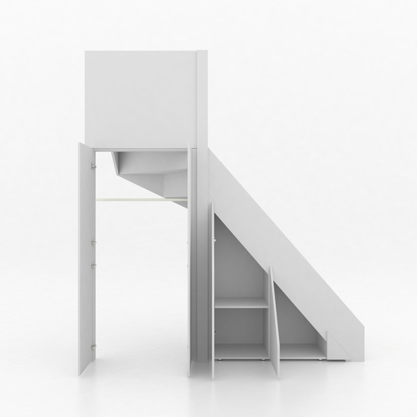 Trapkast Draai boven 100-150cm Large