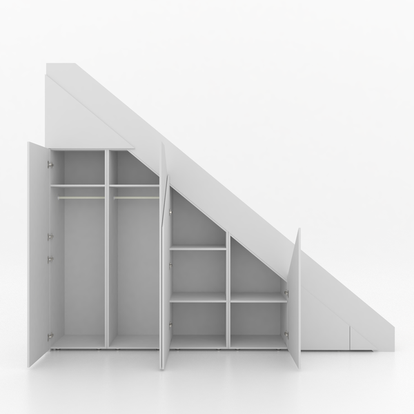 Trapkast Recht met 1 Lade 250-320cm