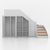 Trapkast Draai Onder met 3 Lade 250-320cm