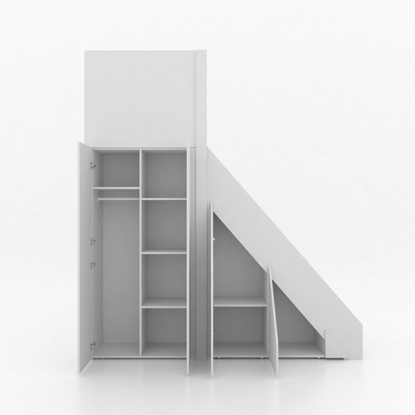 Trapkast Draai boven 100-150cm Large