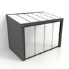 Kastrex Tuinkamer Aluminium - Luxe Buitenruimte met Polycarbonaat Dak - Gratis Montage - Antraciet