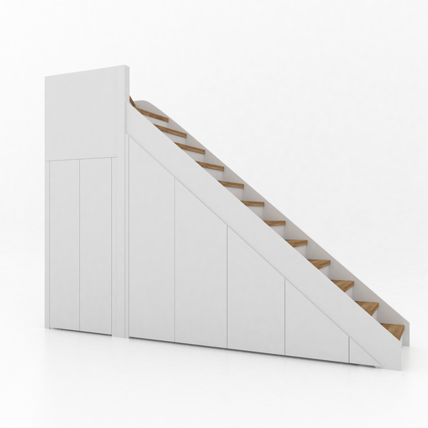 Trapkast Draai boven met 1 Lade 250-320cm