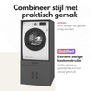 Washing machine cabinet, 1 piece - 67x205x67cm - Anthracite
