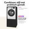 Washing machine cabinet, 1 piece - 67x145x67cm - Black oak