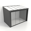 Kastrex Tuinkamer Aluminium - Luxe Buitenruimte met Polycarbonaat Dak - Gratis Montage - Antraciet