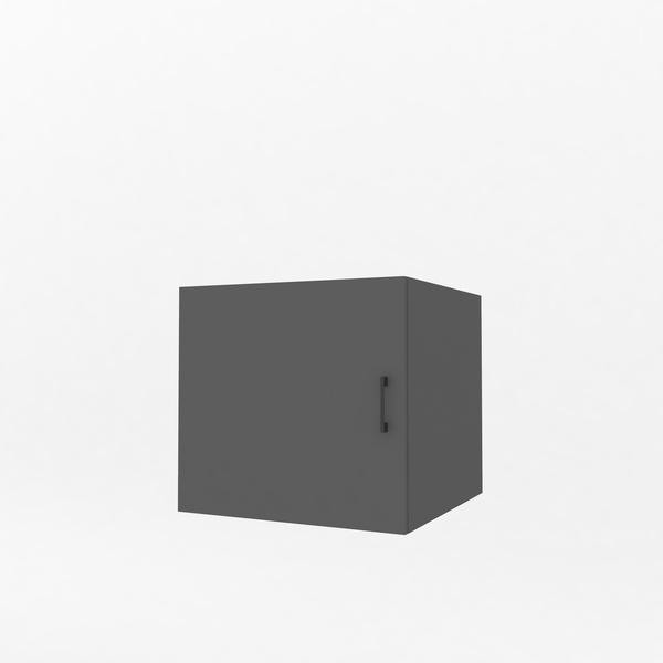 Wasmachinekast 1 delig - 67x60x67cm – Antraciet