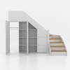 Trapkast Draai Onder met 3 Lade 200-250cm
