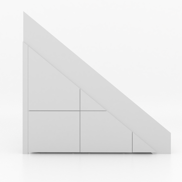Trapkast Recht met 3 Lade 100–150cm