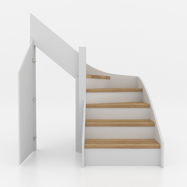 Trapkast Draai Onder 50-100cm